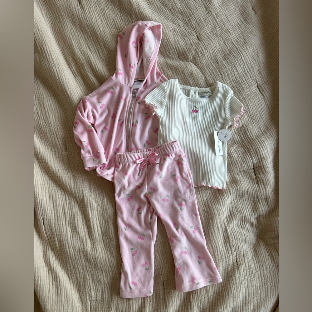 3 piece baby sweatsuit